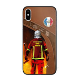 Personalized French Firefighter Phone Case Printed 22SEP-DT30