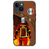 Personalized French Firefighter Phone Case Printed 22SEP-DT30