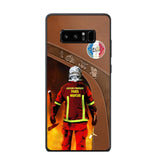 Personalized French Firefighter Phone Case Printed 22SEP-DT30