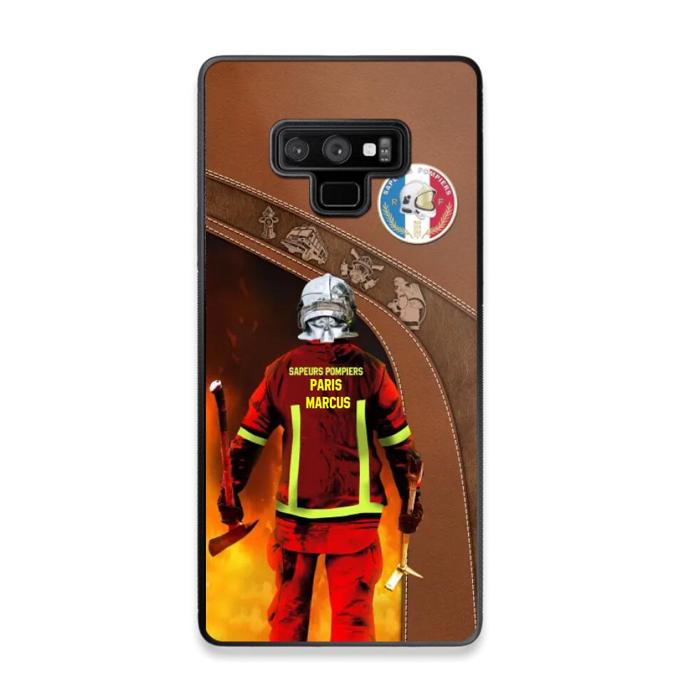 Personalized French Firefighter Phone Case Printed 22SEP-DT30