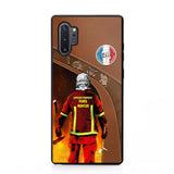 Personalized French Firefighter Phone Case Printed 22SEP-DT30