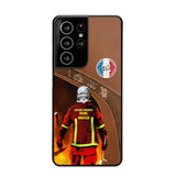 Personalized French Firefighter Phone Case Printed 22SEP-DT30