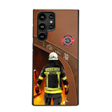 Personalized German Firefighter Phone Case Printed 22SEP-DT30