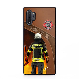 Personalized German Firefighter Phone Case Printed 22SEP-DT30