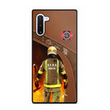 Personalized British Firefighter Phone Case Printed 22SEP-DT30