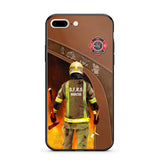 Personalized British Firefighter Phone Case Printed 22SEP-DT30