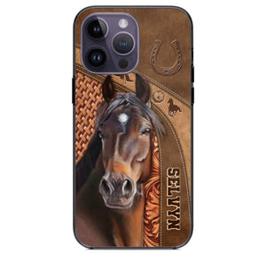 Personalized French Horse Lover Phone Case Printed 22SEP-HQ30