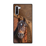 Personalized French Horse Lover Phone Case Printed 22SEP-HQ30