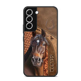 Personalized French Horse Lover Phone Case Printed 22SEP-HQ30