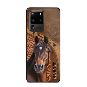 Personalized French Horse Lover Phone Case Printed 22SEP-HQ30