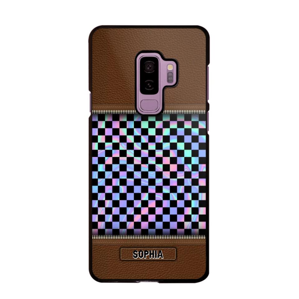 Personalized Racing Girl Phone Case Printed 22OCT-HY03