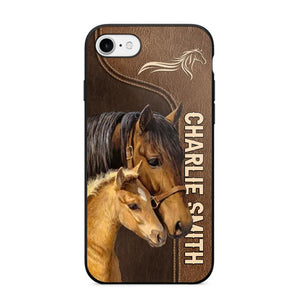 Personalized Horse Lover Phone Case Printed 22OCT-HY05