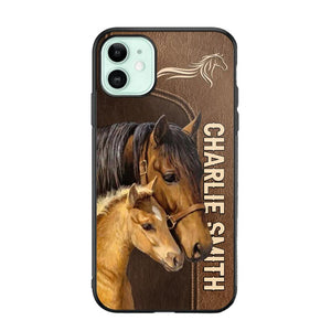 Personalized Horse Lover Phone Case Printed 22OCT-HY05