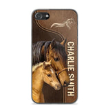 Personalized Horse Lover Phone Case Printed 22OCT-HY05