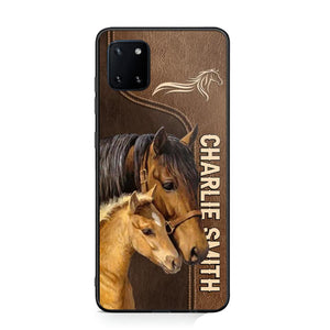 Personalized Horse Lover Phone Case Printed 22OCT-HY05