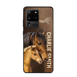 Personalized Horse Lover Phone Case Printed 22OCT-HY05