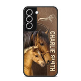 Personalized Horse Lover Phone Case Printed 22OCT-HY05