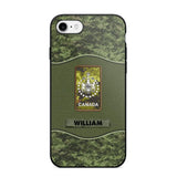 Personalized Canadian Veterans/Soldier Camo Phone Case Printed 22OCT-HY05