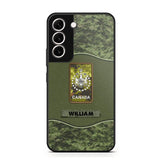 Personalized Canadian Veterans/Soldier Camo Phone Case Printed 22OCT-HY05