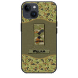 Personalized Australian Veterans/Soldier Camo Phone Case Printed 22OCT-HY05