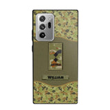 Personalized Australian Veterans/Soldier Camo Phone Case Printed 22OCT-HY05