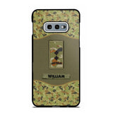 Personalized Australian Veterans/Soldier Camo Phone Case Printed 22OCT-HY05