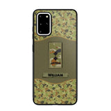 Personalized Australian Veterans/Soldier Camo Phone Case Printed 22OCT-HY05