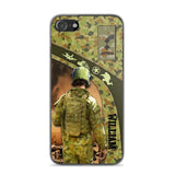 Personalized Australian Veterans/Soldier Camo Phone Case Printed 22OCT-HQ05