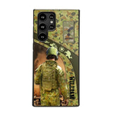 Personalized Australian Veterans/Soldier Camo Phone Case Printed 22OCT-HQ05