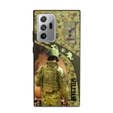 Personalized Australian Veterans/Soldier Camo Phone Case Printed 22OCT-HQ05