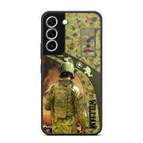 Personalized Australian Veterans/Soldier Camo Phone Case Printed 22OCT-HQ05