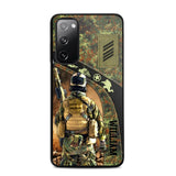 Personalized German Veterans/Soldier Camo Phone Case Printed 22OCT-HQ05