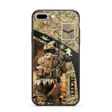 Personalized British Veterans/Soldier Camo Phone Case Printed 22OCT-HQ05