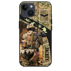 Personalized British Veterans/Soldier Camo Phone Case Printed 22OCT-HQ05