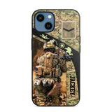 Personalized British Veterans/Soldier Camo Phone Case Printed 22OCT-HQ05