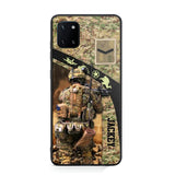 Personalized British Veterans/Soldier Camo Phone Case Printed 22OCT-HQ05