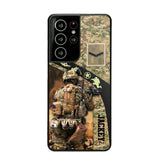 Personalized British Veterans/Soldier Camo Phone Case Printed 22OCT-HQ05