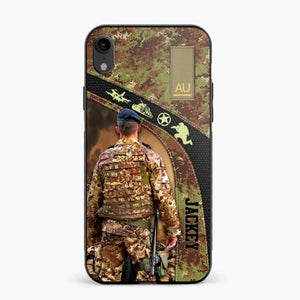 Personalized Italian Veterans/Soldier Camo Phone Case Printed 22OCT-HQ05