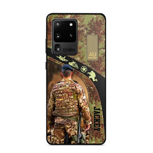 Personalized Italian Veterans/Soldier Camo Phone Case Printed 22OCT-HQ05