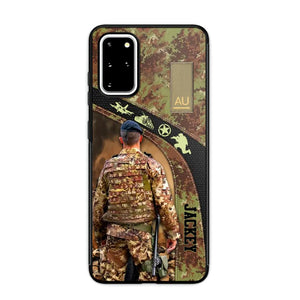 Personalized Italian Veterans/Soldier Camo Phone Case Printed 22OCT-HQ05