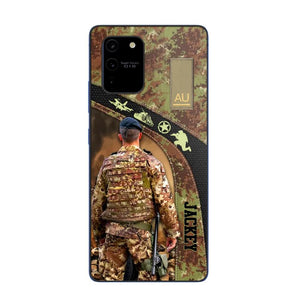 Personalized Italian Veterans/Soldier Camo Phone Case Printed 22OCT-HQ05