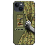 Personalized Australian Veterans/Soldier Camo Phone Case Printed 22OCT-HY06