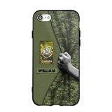 Personalized Canadian Veterans/Soldier Camo Phone Case Printed 22OCT-HY06