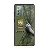 Personalized Canadian Veterans/Soldier Camo Phone Case Printed 22OCT-HY06