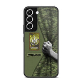 Personalized Canadian Veterans/Soldier Camo Phone Case Printed 22OCT-HY06