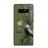 Personalized Canadian Veterans/Soldier Camo Phone Case Printed 22OCT-HY06