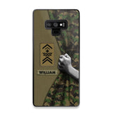 Personalized Swiss Veterans/Soldier Camo Phone Case Printed 22OCT-HY06