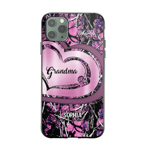 Personalized Grandma Kid Phone Case Printed 22OCT-HY06