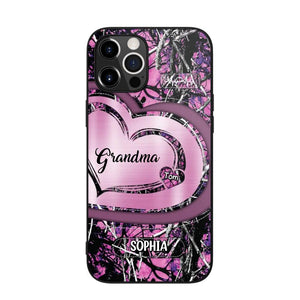 Personalized Grandma Kid Phone Case Printed 22OCT-HY06