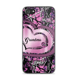 Personalized Grandma Kid Phone Case Printed 22OCT-HY06